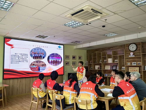 青岛市崂山区王哥庄街道参与社区治理志愿服务项目交流会展示创新成果